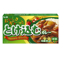 Соус овощной "Карри среднеострый" S&B, 140 г