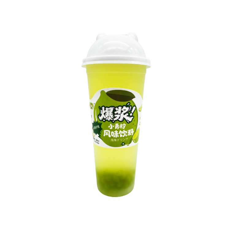 Фруктовый напиток бабл ти со вкусом зеленого лайма, 620 мл