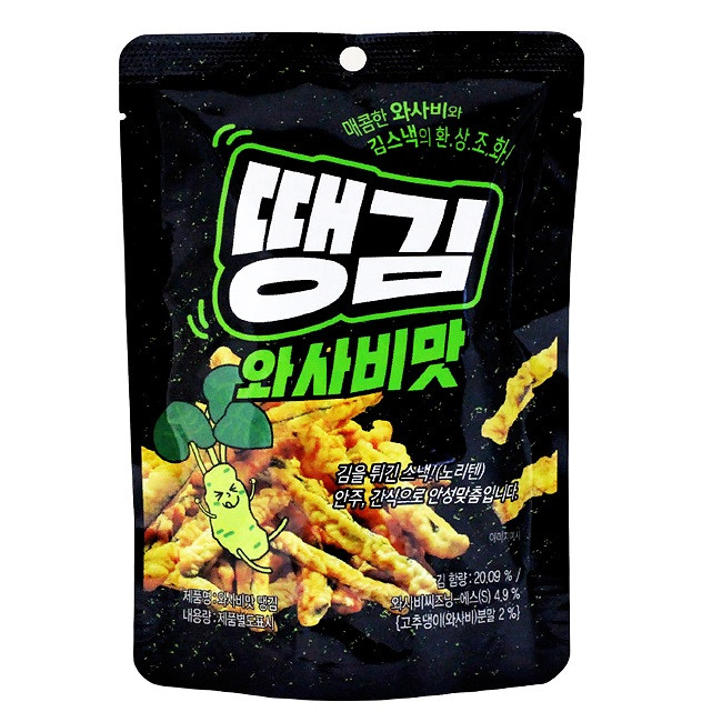 Снеки из морской капусты в кляре со вкусом васаби Thank, 30 гр