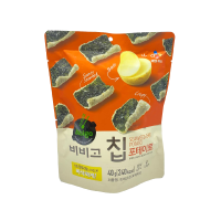 Чипсы из морских водорослей со вкусом картофеля BIBIGO, 40 г