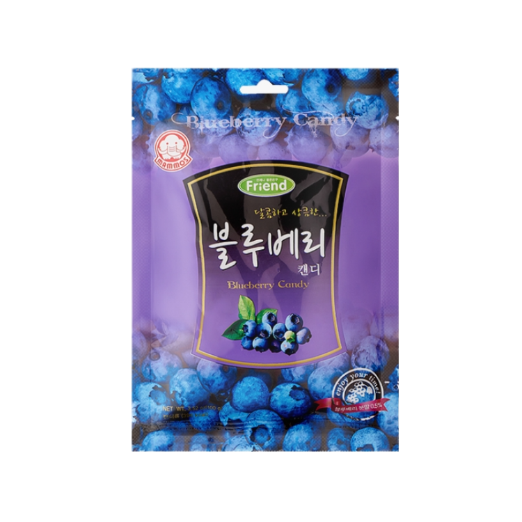 Карамель Канди Черника Mammos, 80/100 г