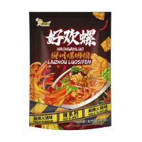 Лапша рисовая б/п со вкусом улитки и сычуанского перца HaoHuanLuo, 247 г