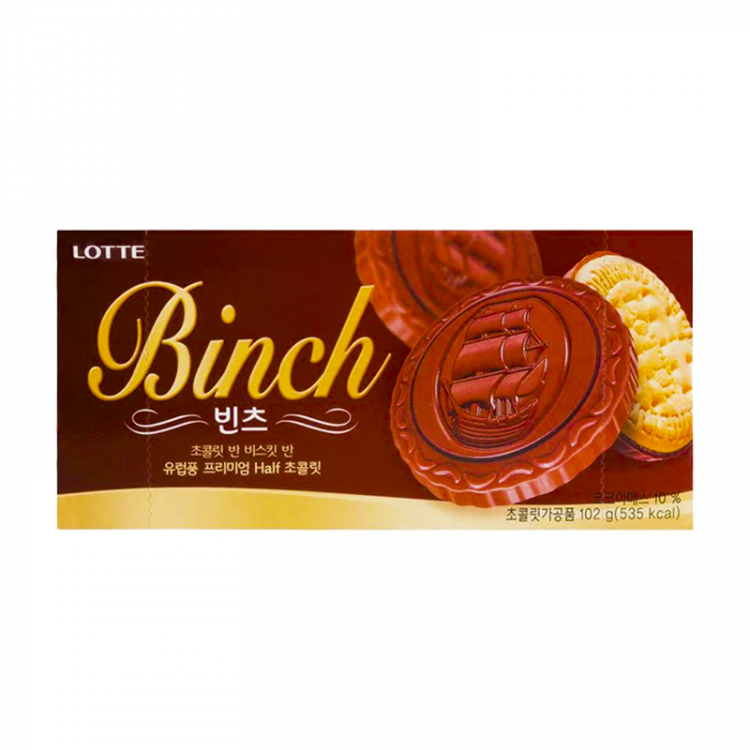 Печенье Бинч lotte, 102 г