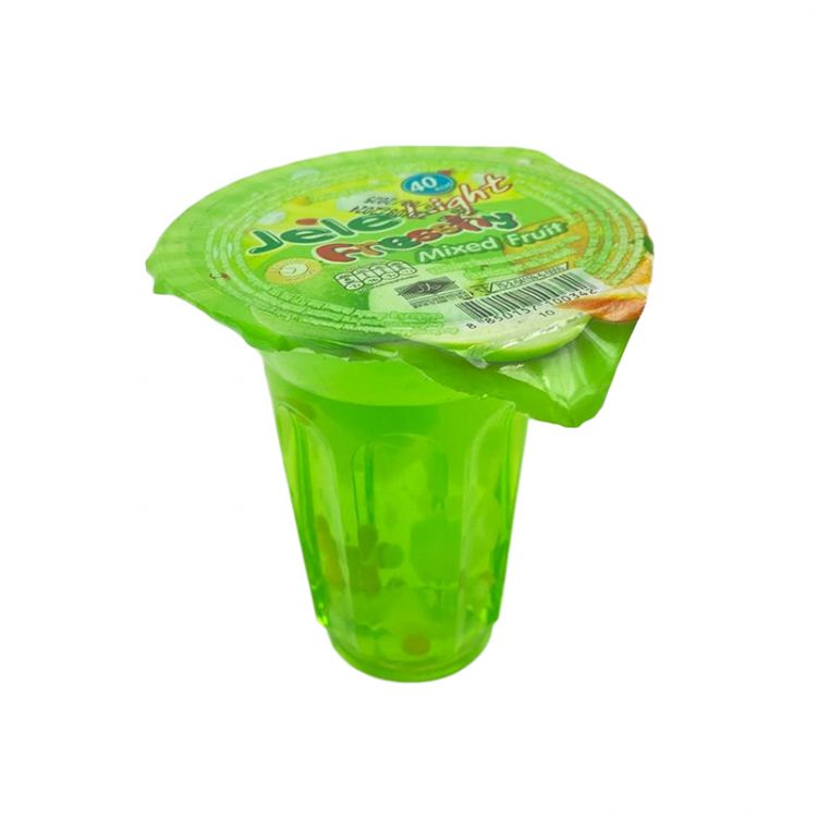 Желе фруктового микса Jele  Light (стакан), 125 г