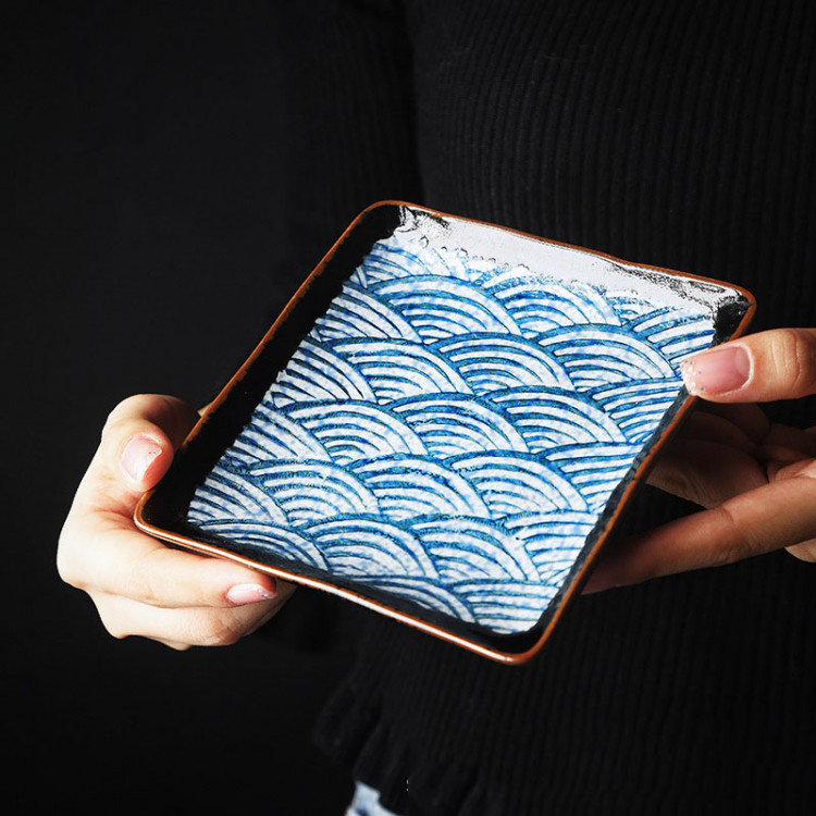 Тарелка керамическая Серия Море 13,5/1,8