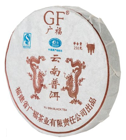 Пуэр шу Драконы GF, 250 гр