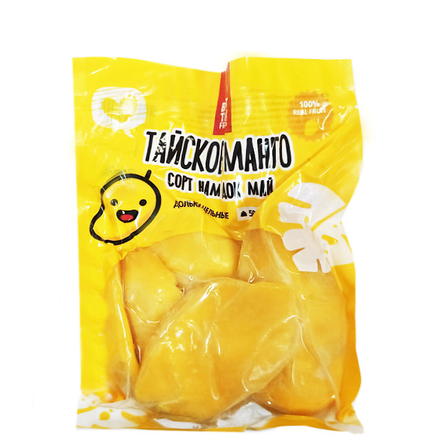 Манго дольки очищенные замороженные Best Thai Fruits, 500 гр