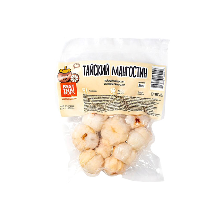 Манго дольки очищенные замороженные Best Thai Fruits, 500 гр