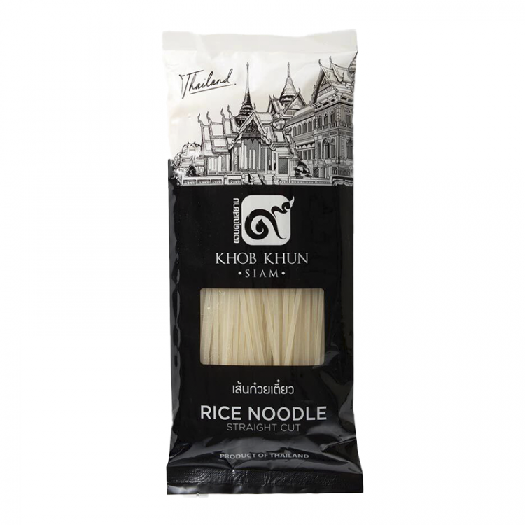 Лапша рисовая прямая, 400 г, KHOB KHUN Siam