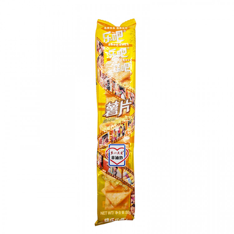 Чипсы картофельные со вкусом барбекю Leba, 50 гр