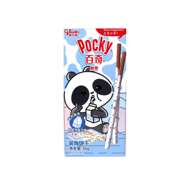 ПОКИ Панда с молочным кремом и печеньем, 35 гр