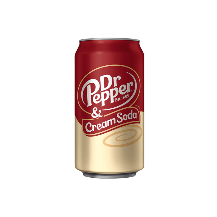 Напиток Dr. Pepper & Cream Soda, 355 мл