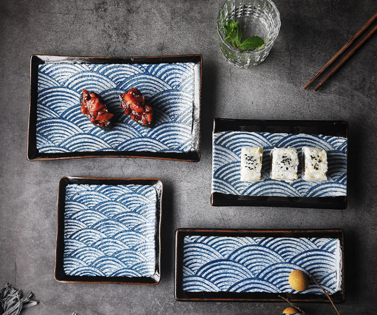 Тарелка керамическая Серия Море 17/11