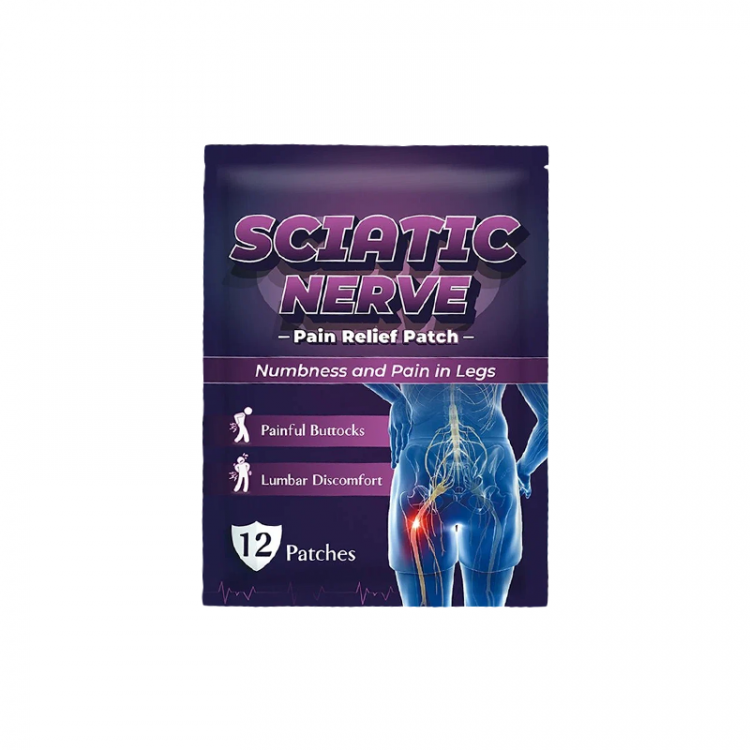 Пластырь от боли в пояснице и воспалении седалищного нерва Sumifun, 1 шт