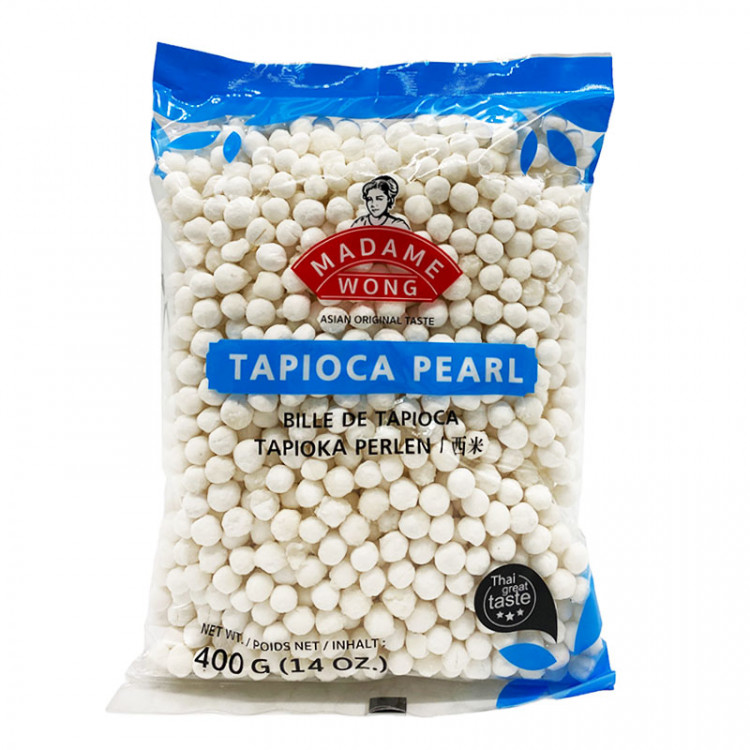 Крахмал из тапиоки (шарики большие) MADAME WONG, 400 г