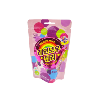 Мармелад в посыпке со вкусом винограда "Rainbow Jelly", 46 г