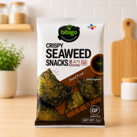 Снек из морской капусты со вкусом барбекю CJ Bibigo, 5 гр