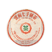 Пуэр шу Чжун Ча "Зеленая печать" 2008 г, 357 г