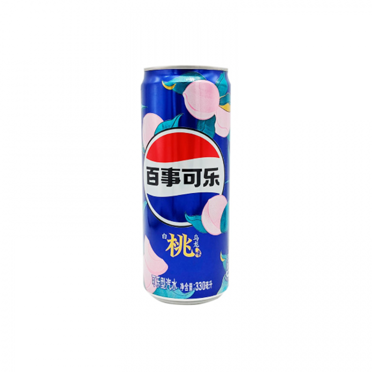Напиток газированный Pepsi White Peach Oolong, 330 мл