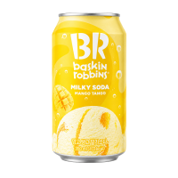 Напиток газированный Baskin Robbins Milky Soda Mango Tango,  350мл