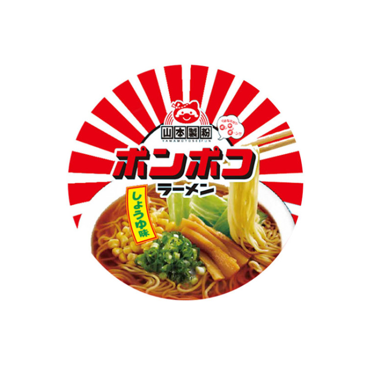 Лапша "Yamamoto Seifun"   Рамэн с соевым соусом ПОНПОКО, 77 г