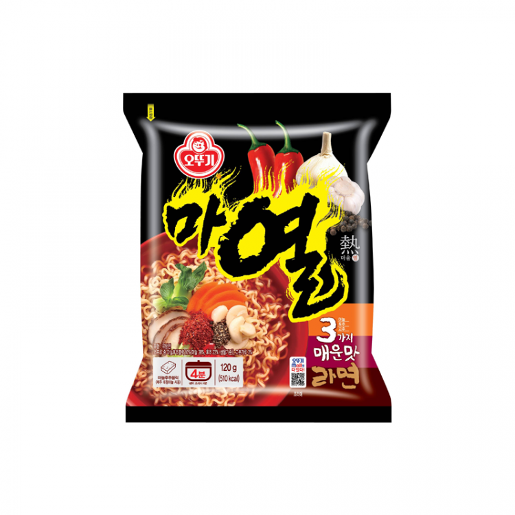 Лапша б\п Ма Ёль Рамен Оттоги, м/у 120 г