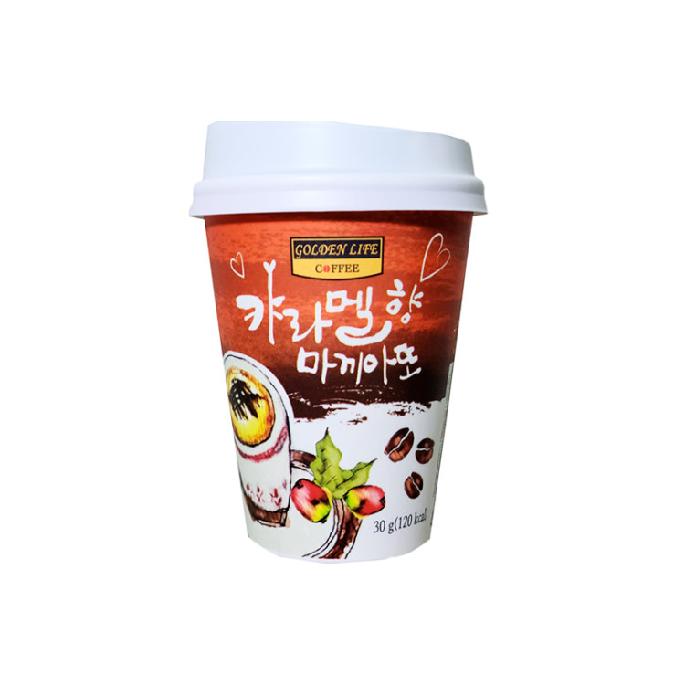 Кофе быстрорастворимый Карамель Маккиато Golden Life, 30 г