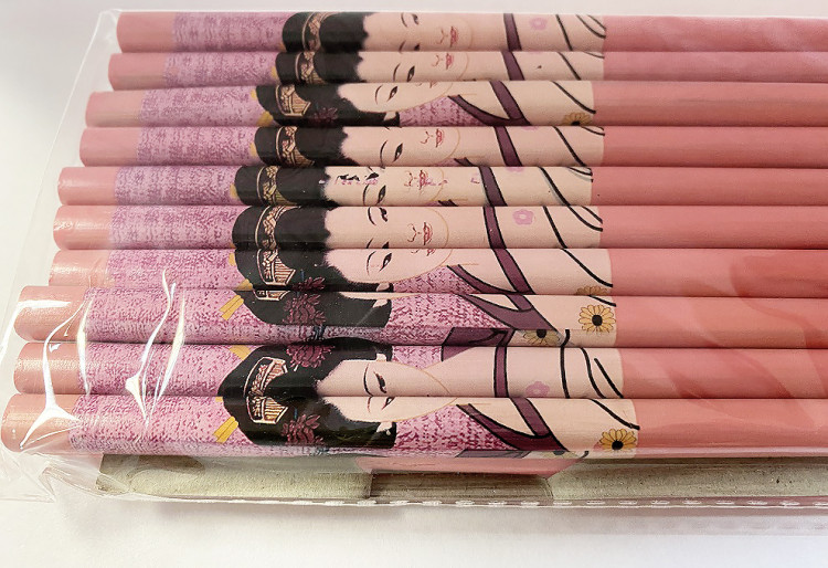 Палочки бамбуковые КРАСНЫЕ Премиум, 5  пар