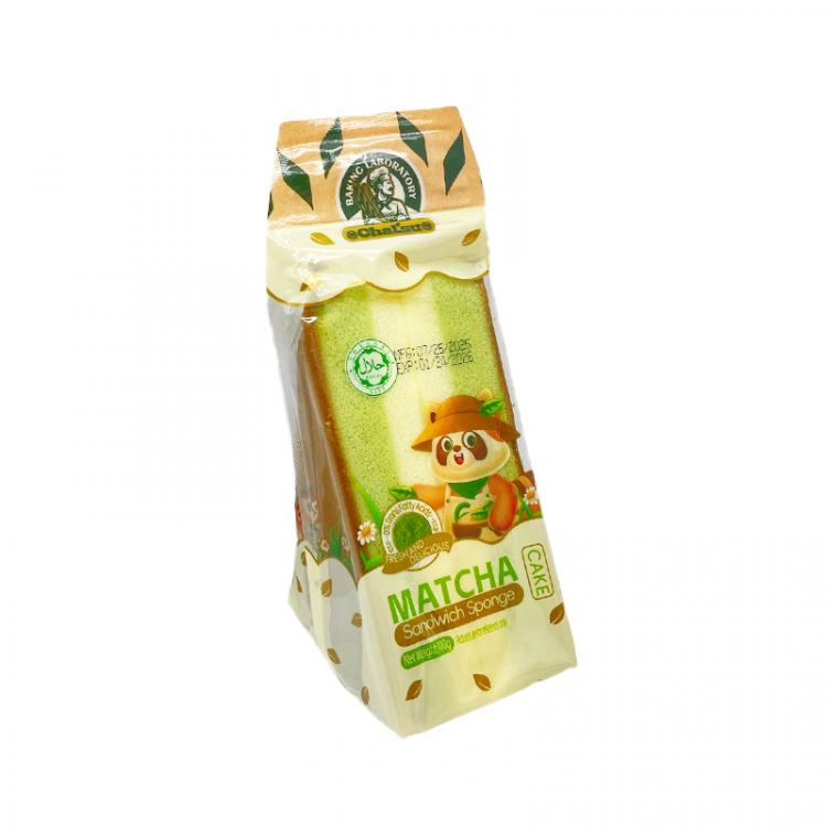 Бисквит треугольный со вкусом зеленого чая матча Xianriji, 90 г