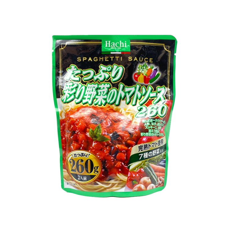 Соус для спагетти томатный с овощами Hachi, 260 г