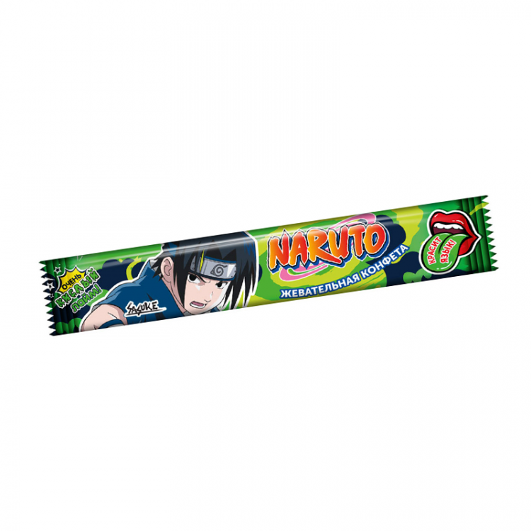 Жевательная конфета кислая в ассортименте "Naruto", 20 г