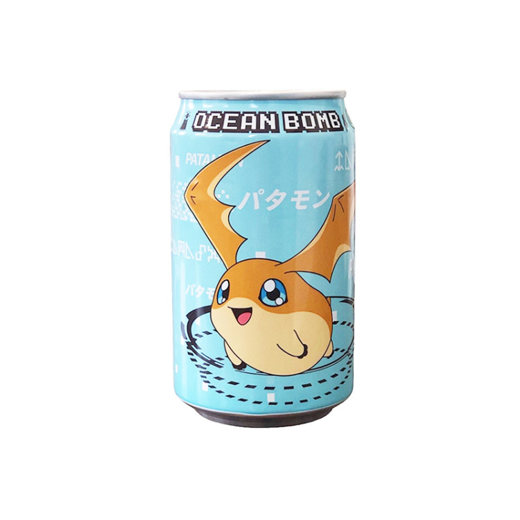 Лимонад Дигимон со вкусом лимона Ocean Bomb, 330 мл