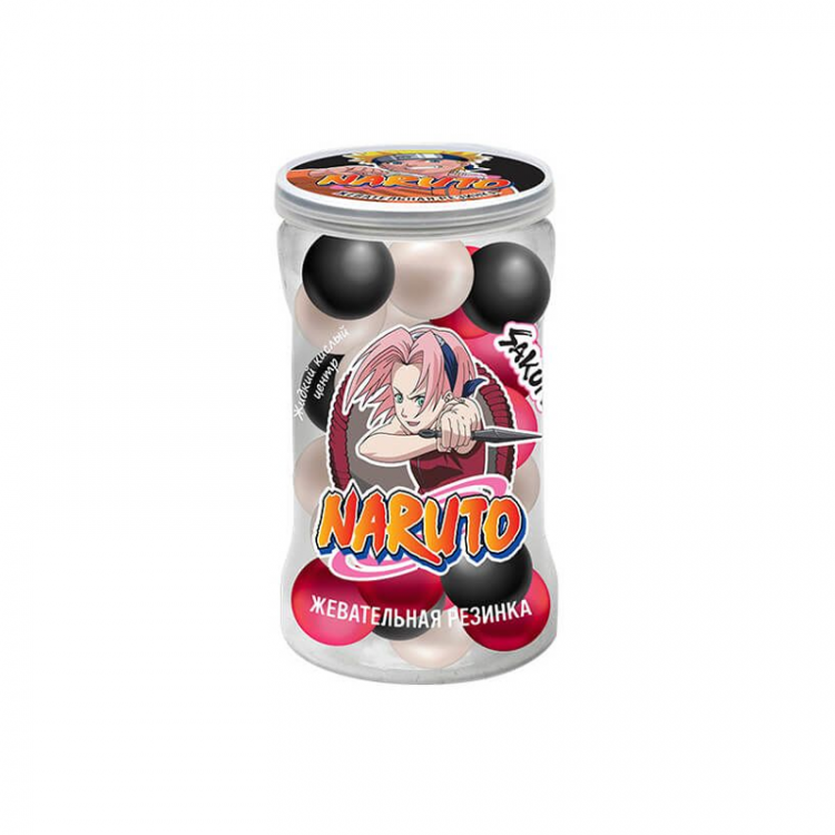 Жевательная резинка со вкусом Тутти-Фрутти "Naruto", 100 г