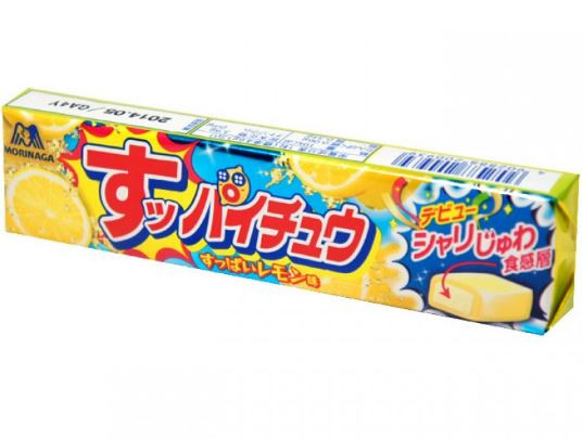 Жевательные конфеты "Моринага" со вкусом лимона, 58,8 г, Япония