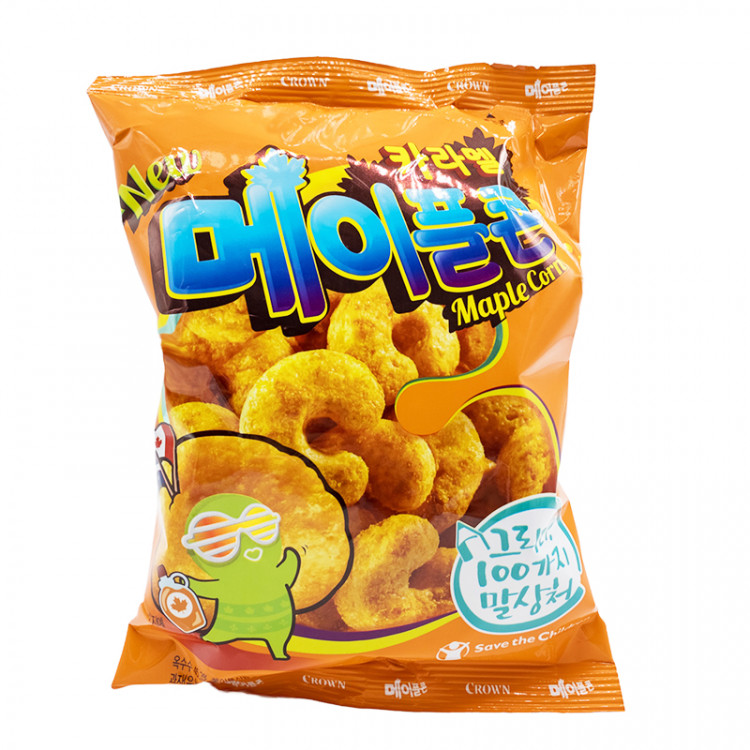 Кукуруза в карамели с кленовым сиропом CROWN, 74 гр