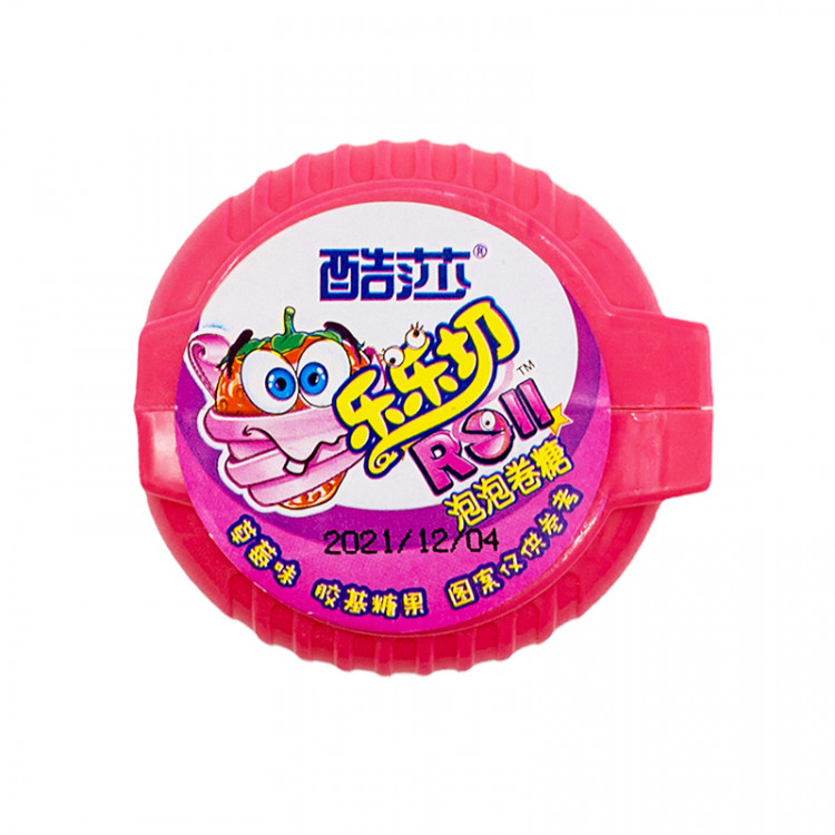 Жевательная резинка лента Roll (красный), 16 гр