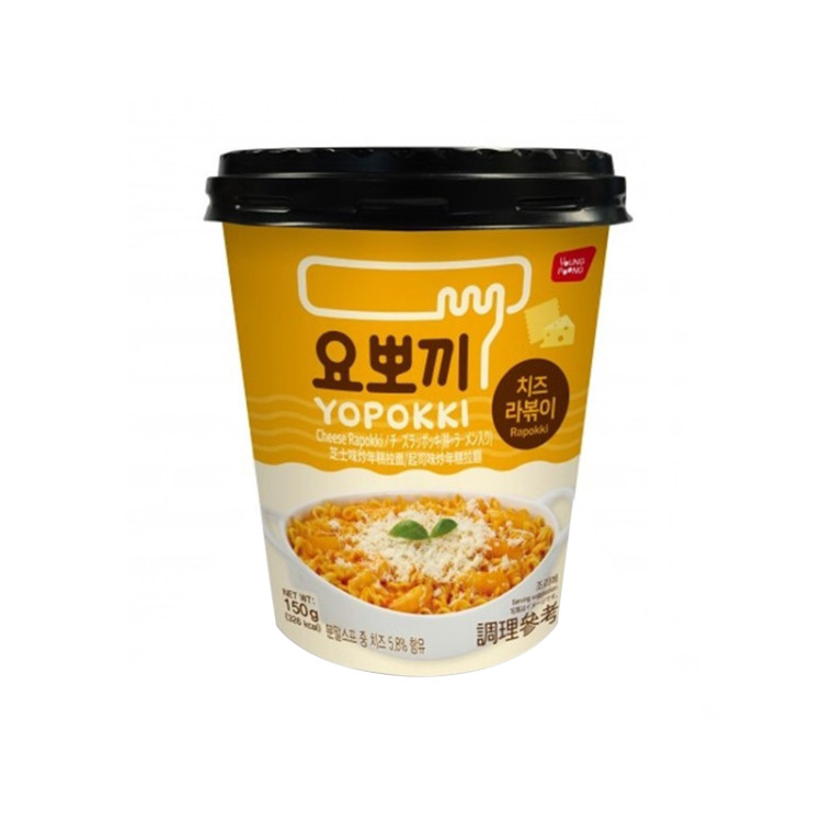 Рисовые палочки Рапокки с лапшой и сыром, стакан 145 г