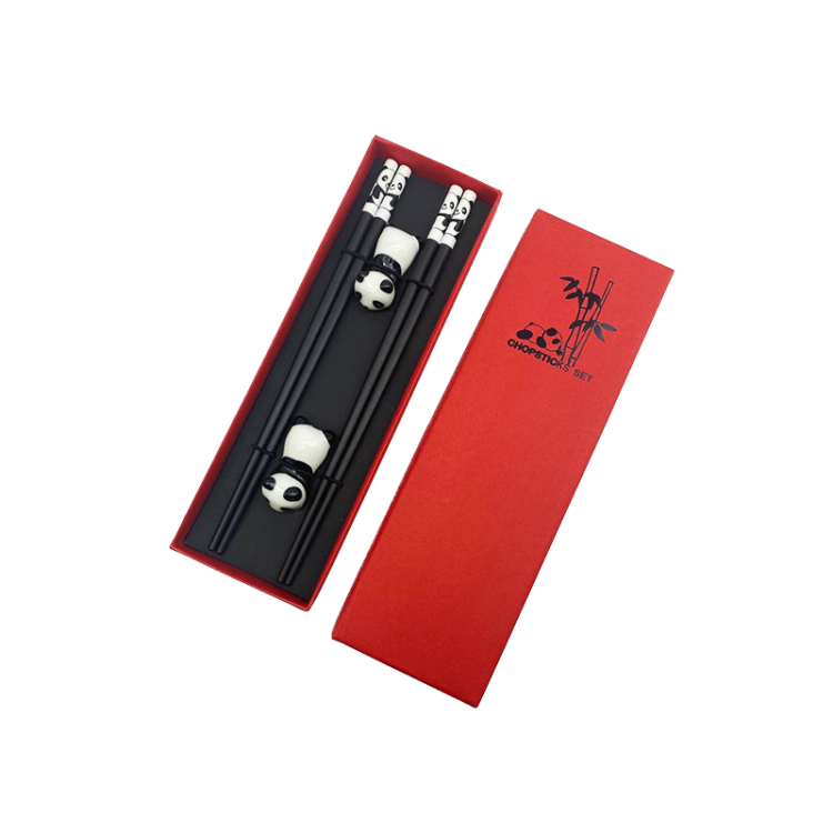 Палочки для еды керамические 2 пары с хасиоки, Энги-Моно