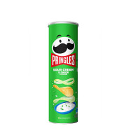 Чипсы Pringles со вкусом сметаны и лука, 110 г