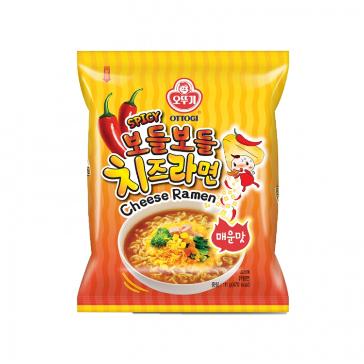 Лапша б\п рамён со вкусом сыра Spicy, 111 г