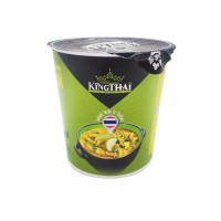Крем-суп б/п со вкусом Зеленого Карри Kingthai Kithcen, стакан 35 г