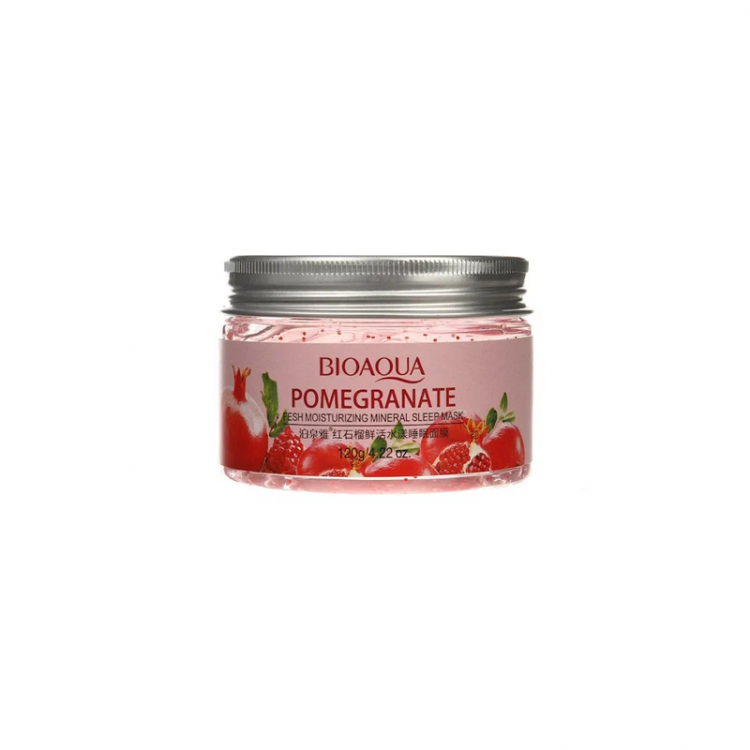 Маска для лица ночная с экстрактом красного граната Bioaqua, 120 гр