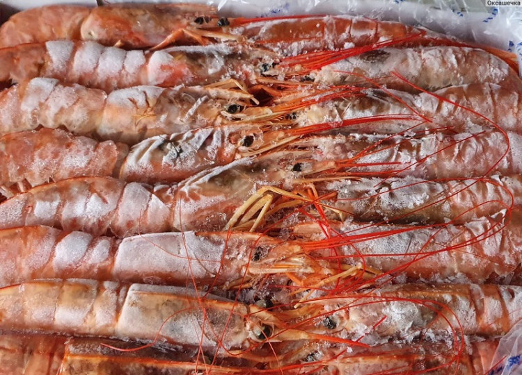Креветки красные Аргентина (Лангустины) L1 10/20, 2 кг ВЫВОД
