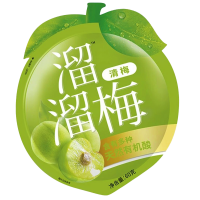 Слива ферментированная со вкусом зеленого чая, 60 г