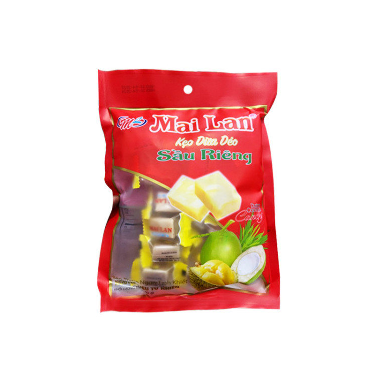 Конфеты кокосовые с дурианом, 240 гр