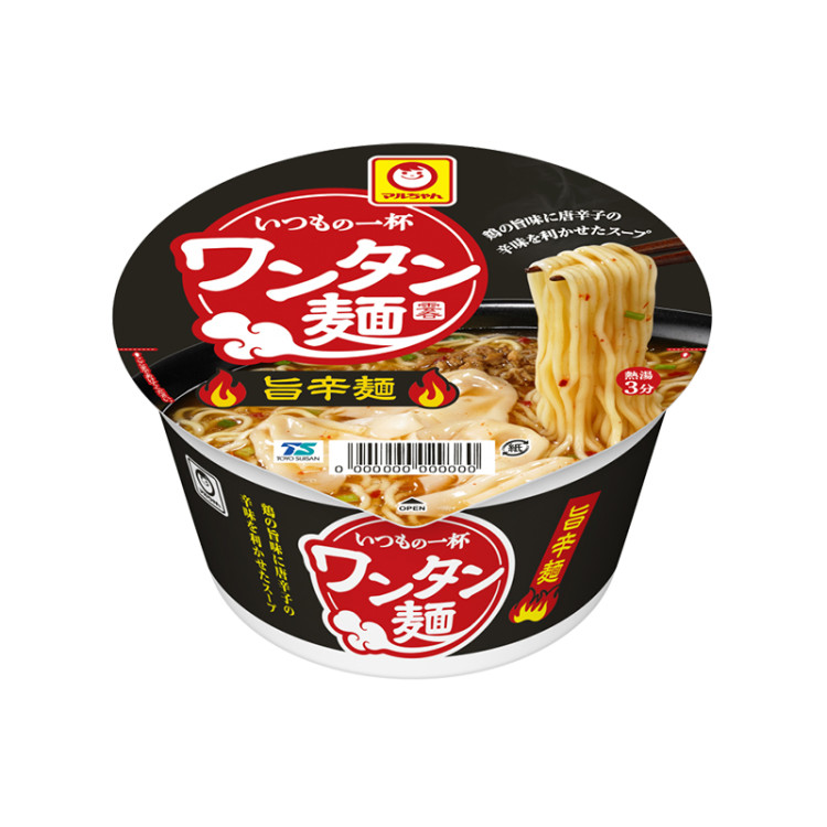 Лапша б\п Рамен с пельменями вонтон Курица с острым соусом TOYOSUISAN, 75-79 гр