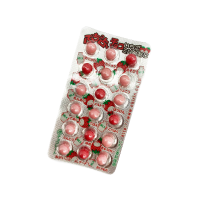 Шоколадные драже в цветной глазури со вкусом молочной клубники CHIRIN, 9 гр