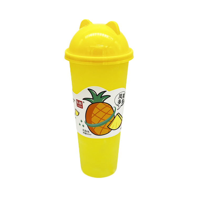 Напиток фруктовый с соком ананаса и кусочками желе Lebin, 620 мл