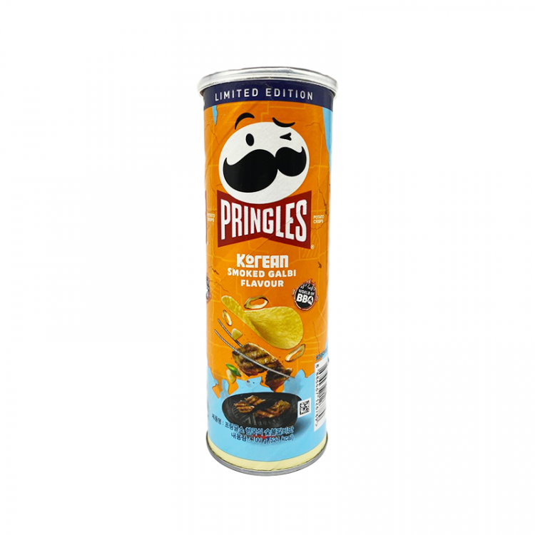 Чипсы картофельные со вкусом ребрышек на гриле по-корейски "Pringles" NONGSHIM, 100 г