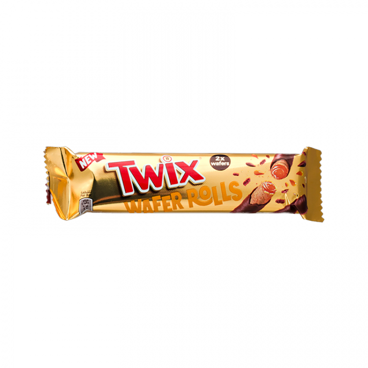 Шоколадные вафельные палочки Wafer Rolls Twix, 22.5 г